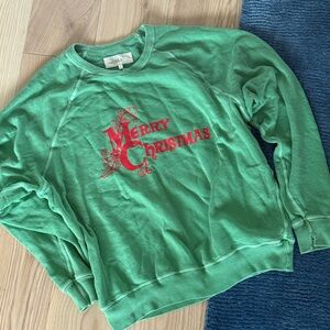 THE GREAT. Green merry Christmas  Sweatshirt